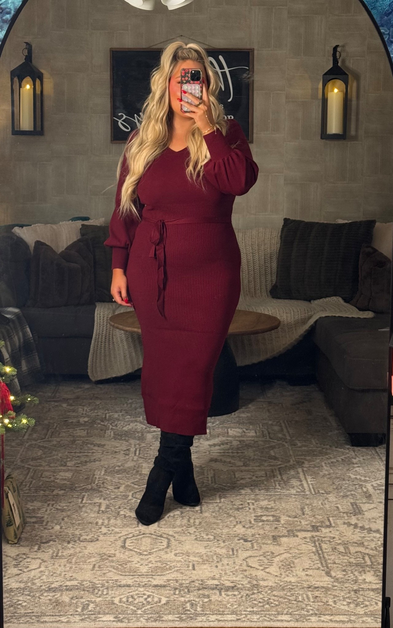 The perfect holiday wine burgundy midi dress outfit 

Amazon find 
Christmas 
Fall fashion 
Thanksgiving 

#LTKSeasonal #LTKStyleTip #LTKHoliday