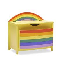 Rainbow Book Pocket and Toy Storage Bin by Drew Barrymore Flower Kids | Walmart (US)
