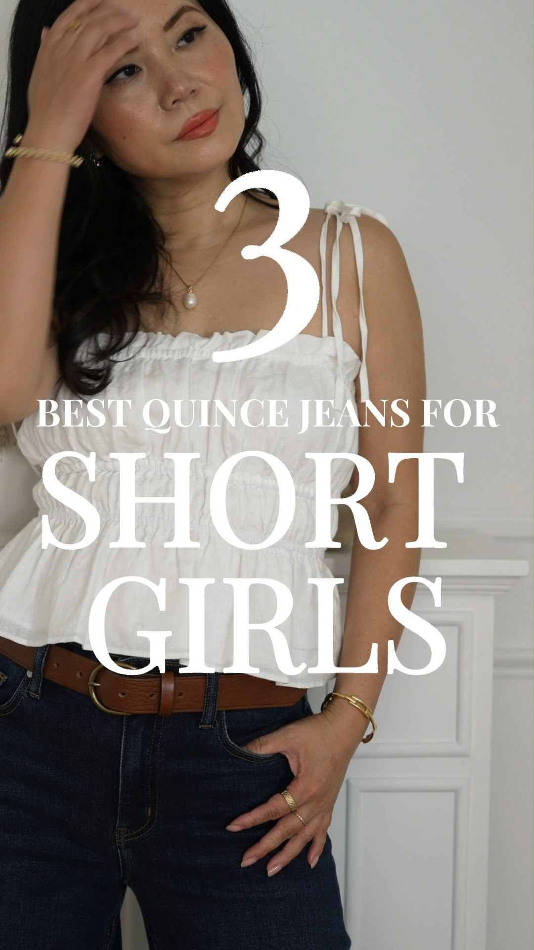 I’m 5’2”, these 3 pairs of Quince jeans are my faves and all just $50.
Bella stretch wide leg, short inseam, 28” is full length on me, wearing 27 waist. I have in multiple colors
Bella stretch kick flare, went with short inseam, 26” around ankle, wearing 27, with heels these are super leg elongating, wearing 27
Bella stretch straight, short inseam 26”, best every day jeans, wearing 27 

 #LTKootd #LTKOver40 #LTKPetite
