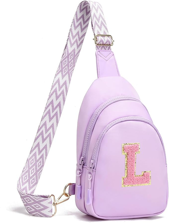 I IHAYNER Birthday Gifts for 3 4 5 6 7 8 9 10 11 12 13 Year Old Girls Small Initial Sling Bag for... | Amazon (US)