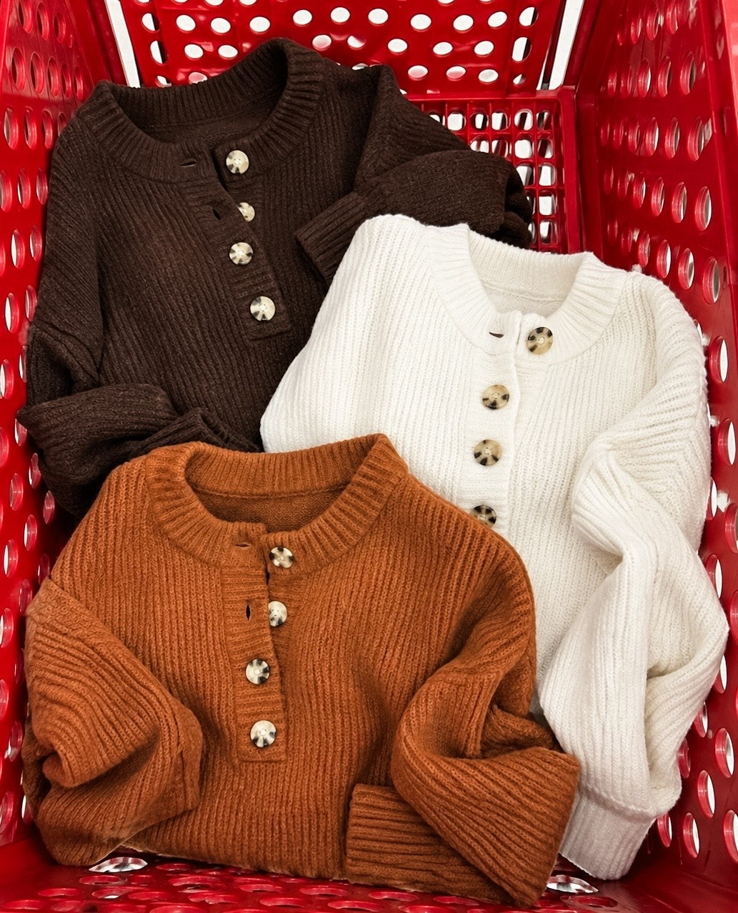We adore these sweaters!