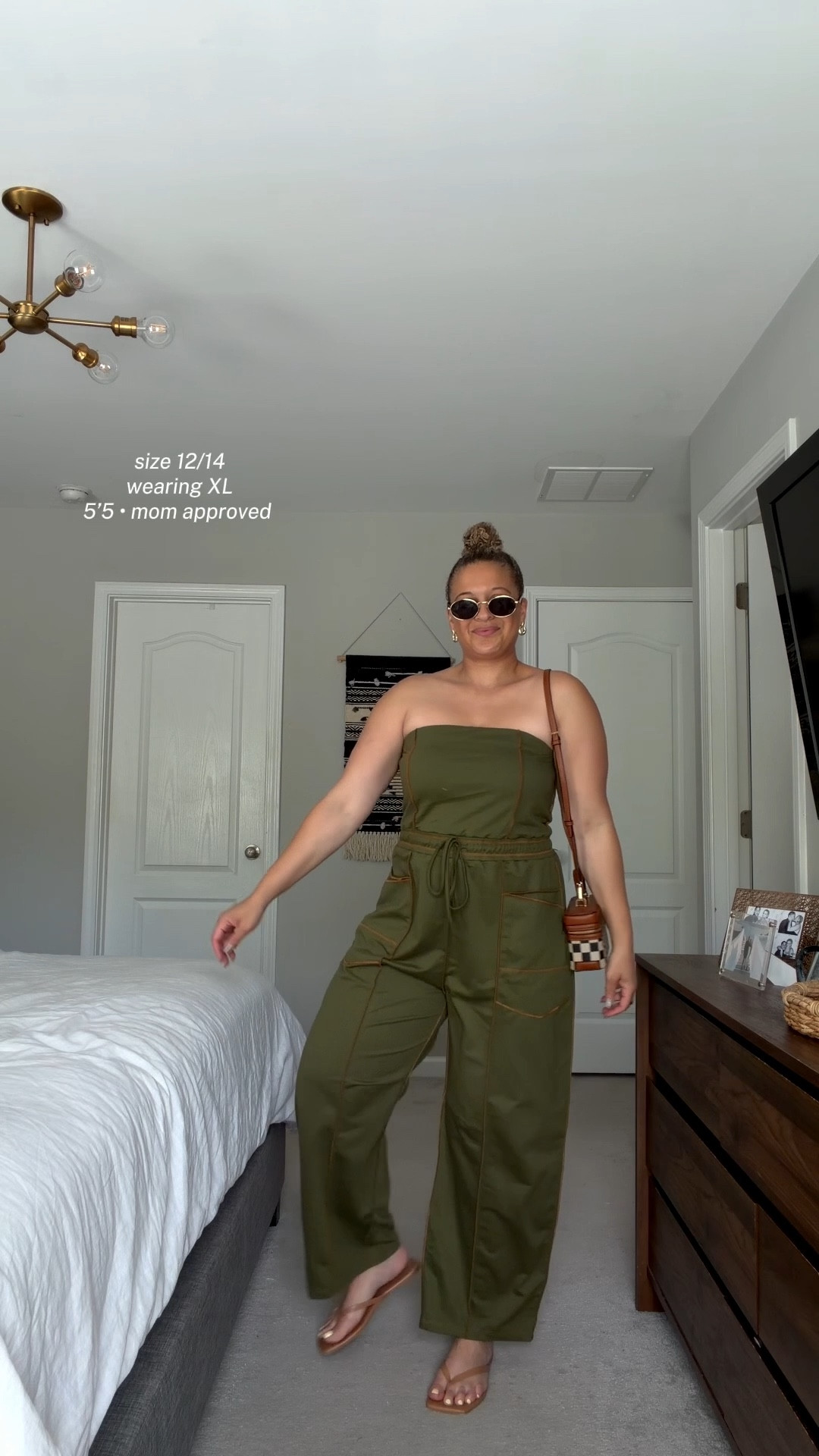 Love a comfy jumpsuit aka a throw on and go instant outfit 