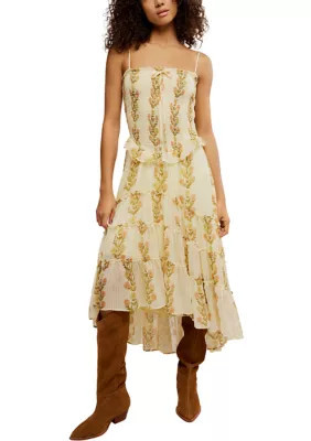 Free People Women's Alejandra Midi Dress, Medium | Belk