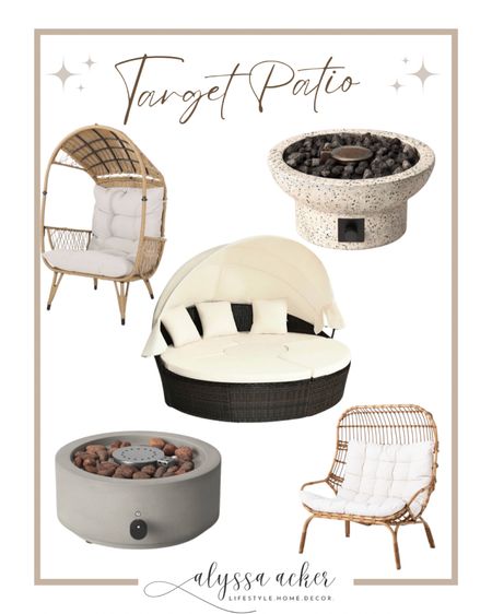 Obsessing over these outdoor patio goodies! Table top gas fire pits, rattan chairs and all on sale!!!!

Target Sale 
Outdoor Decor 
Patio Essentials 
Target Home 
Boho Patio

#LTKfamily #LTKhome #LTKSeasonal