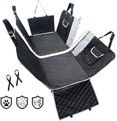 Winbate 3-in-1 Detachable Dog Hammock for Car Backseat with Side Flaps, 100% Waterproof Dog Car S... | Amazon (US)