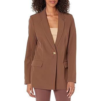 The Drop Women's Blake Long Blazer | Amazon (US)