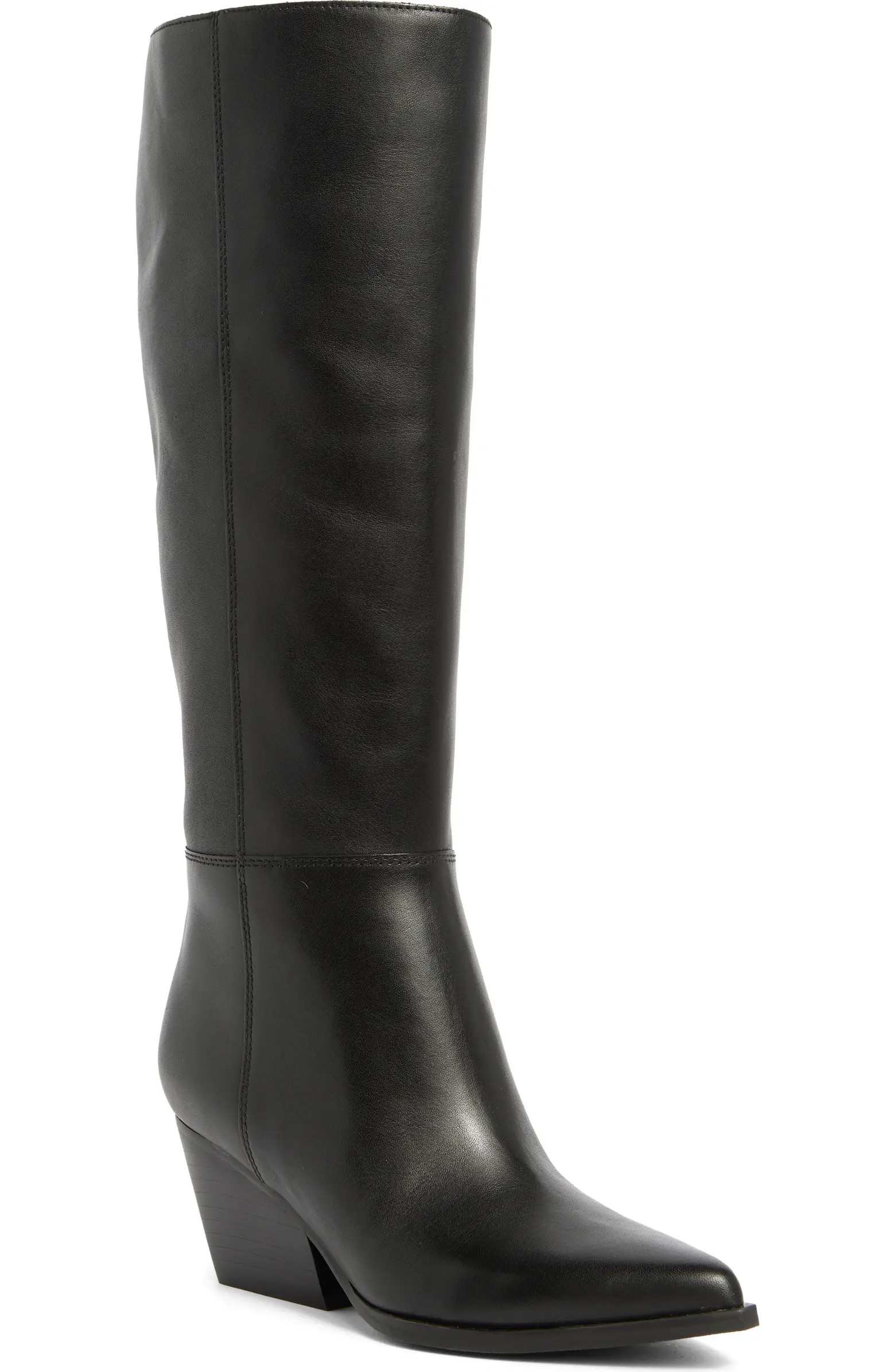 Challi Pointed Toe Knee High Boot (Women) | Nordstrom