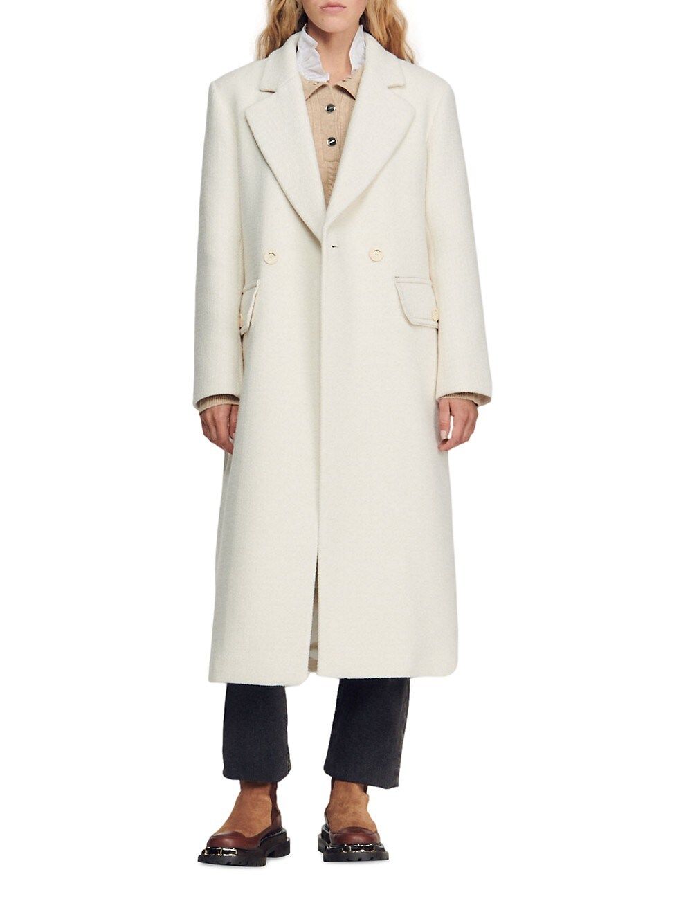 Derek Cotton & Wool Long Coat | Saks Fifth Avenue