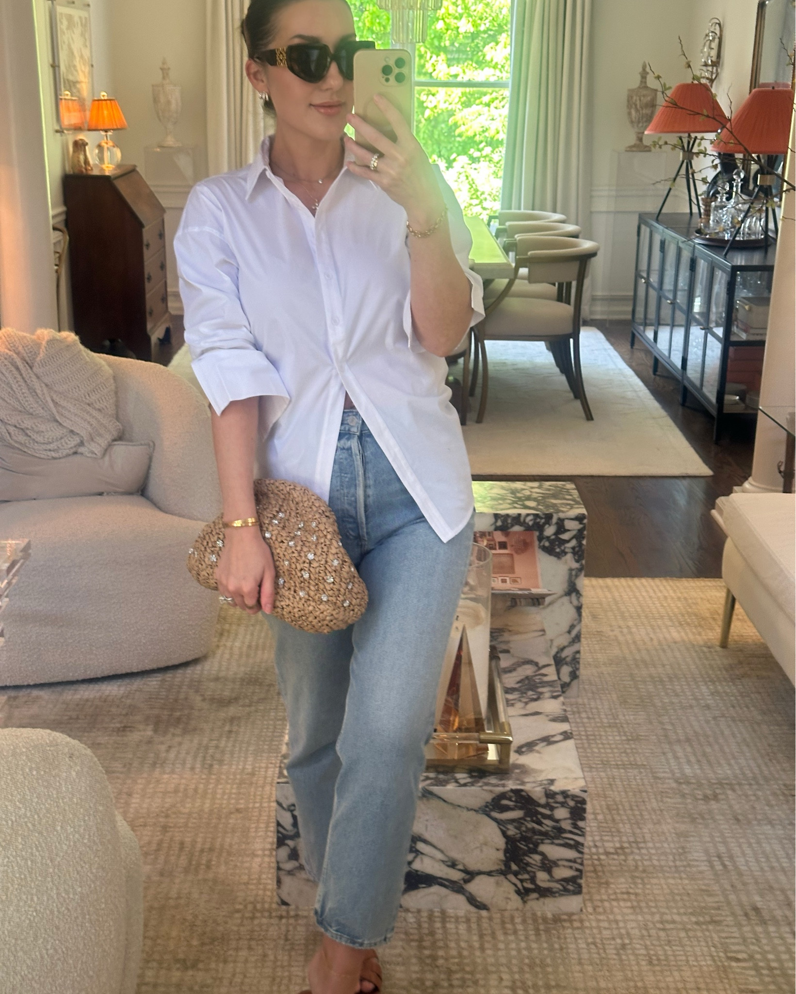 Shirt 64% off - medium
Jeans tts 27
Perfect spring outfit 💫

#LTKootd