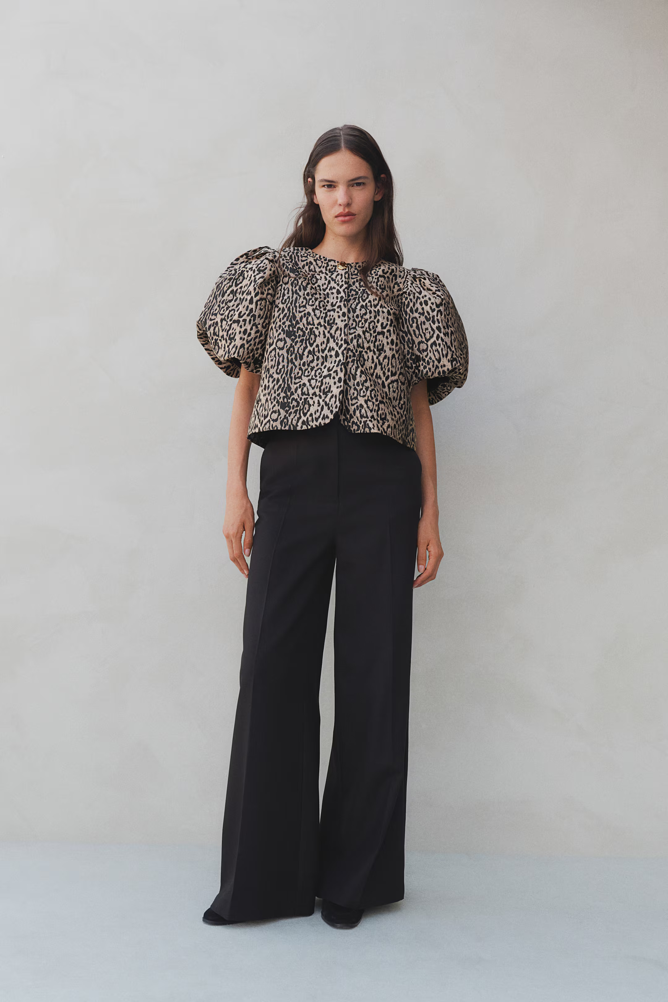 Balloon-Sleeved Blouse | H&M (US + CA)