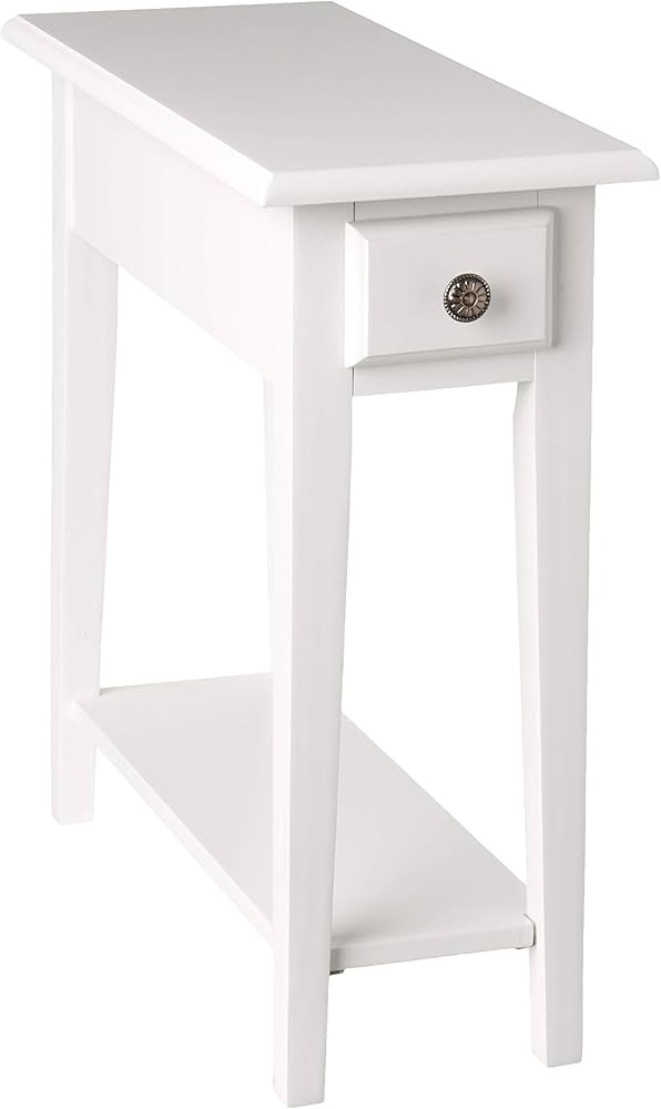 Frenchi Furniture End table, Queen, Off white | Amazon (US)