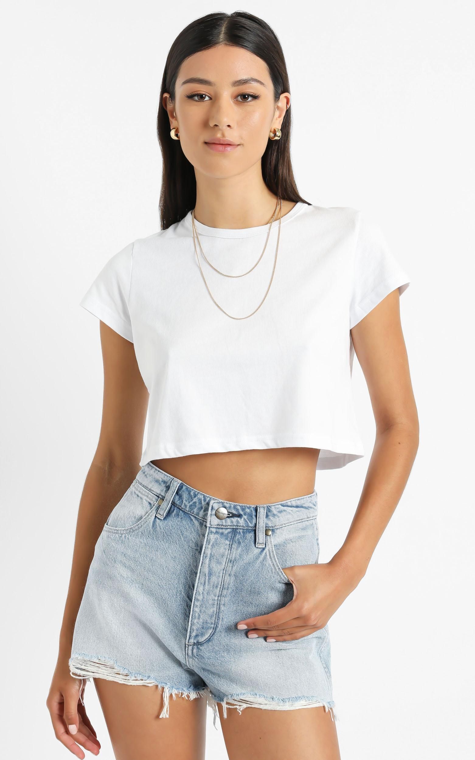 Getting What I Want Top In White | Showpo - deactived