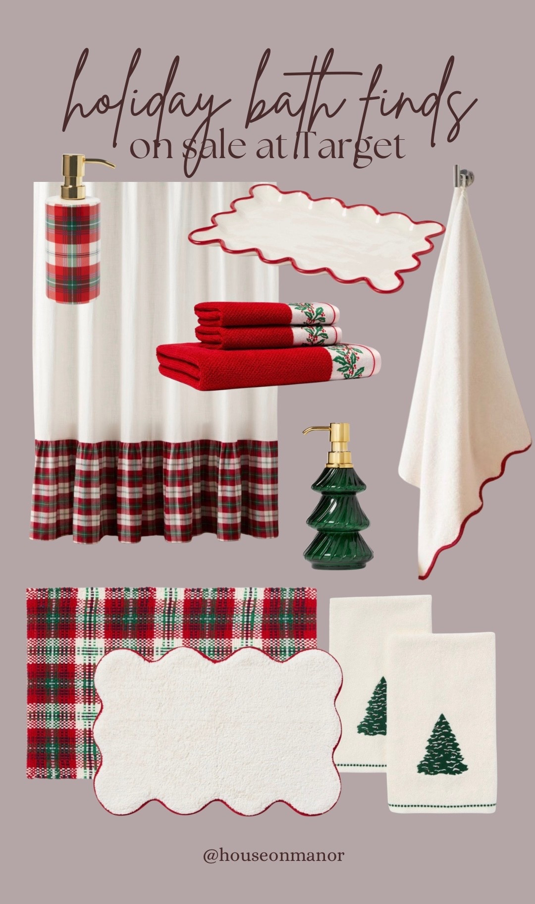 Some adorable holiday bath finds are on sale this week at Target!!❤️

Holiday bathroom, bathroom finds, target sale

#LTKHome #LTKHoliday #LTKSaleAlert