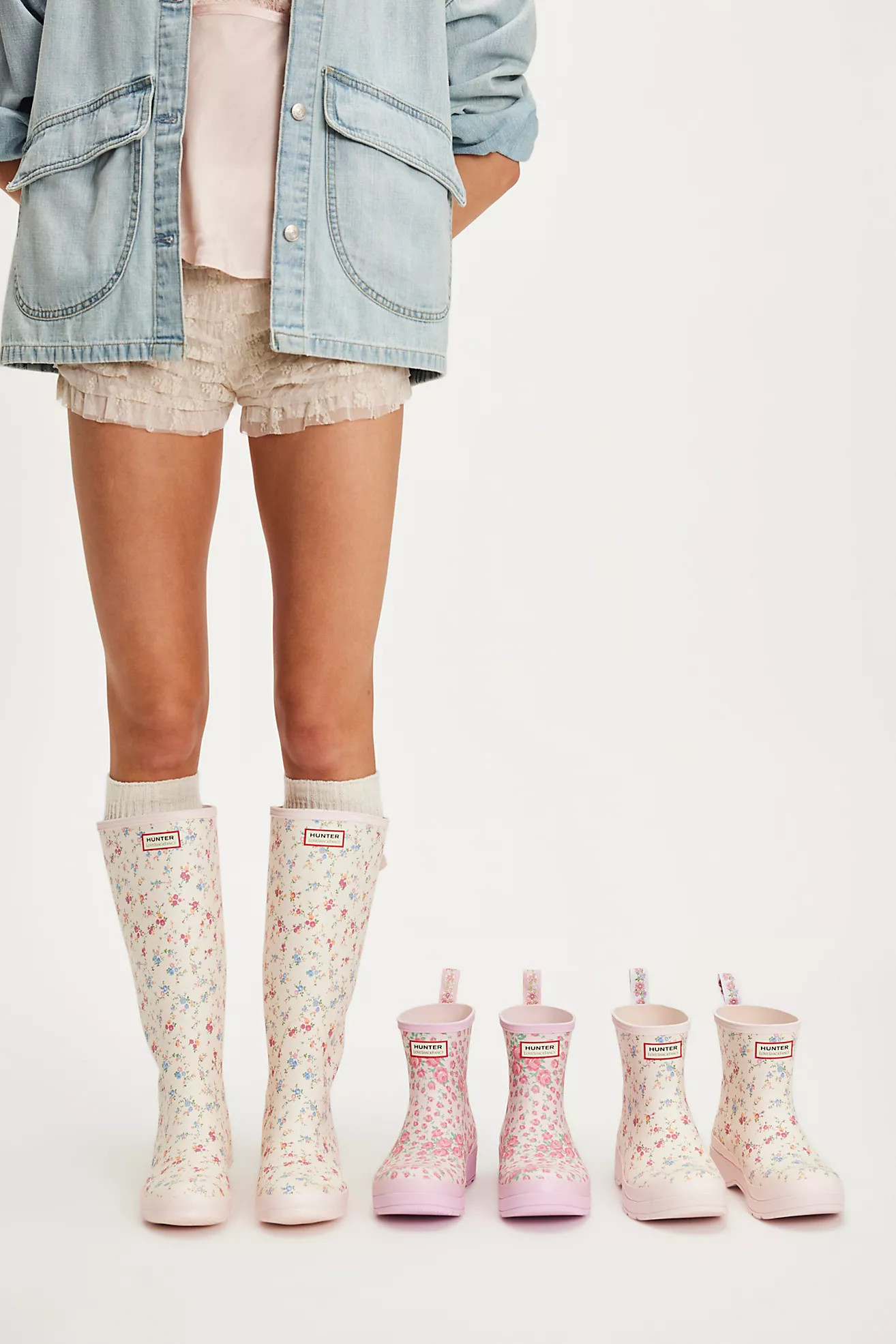 Hunter X LoveShackFancy Original Tall Boots | Free People (Global - UK&FR Excluded)