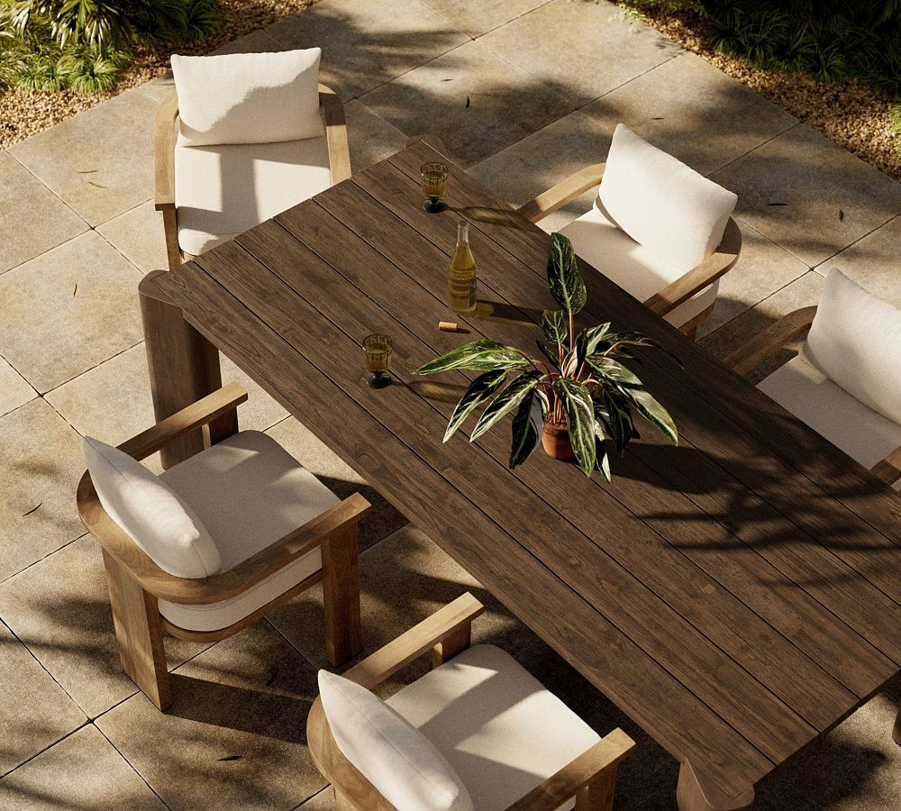 Goldfinch Reclaimed Teak Outdoor Dining Table (96") | Pottery Barn (US)