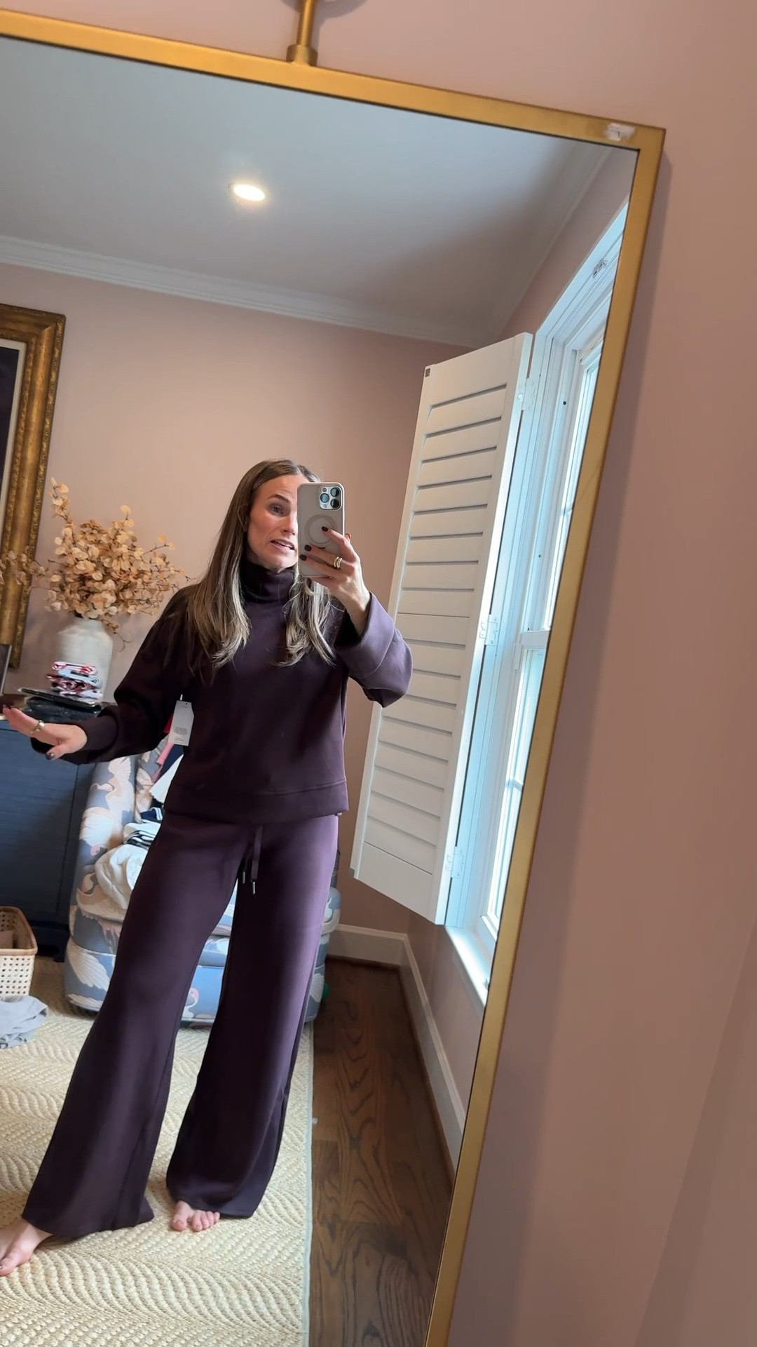 Perfect travel outfit, gift for mom, loungewear. 

Go up one size! I have a petite small 

#LTKTravel #LTKGiftGuide #LTKmomlife