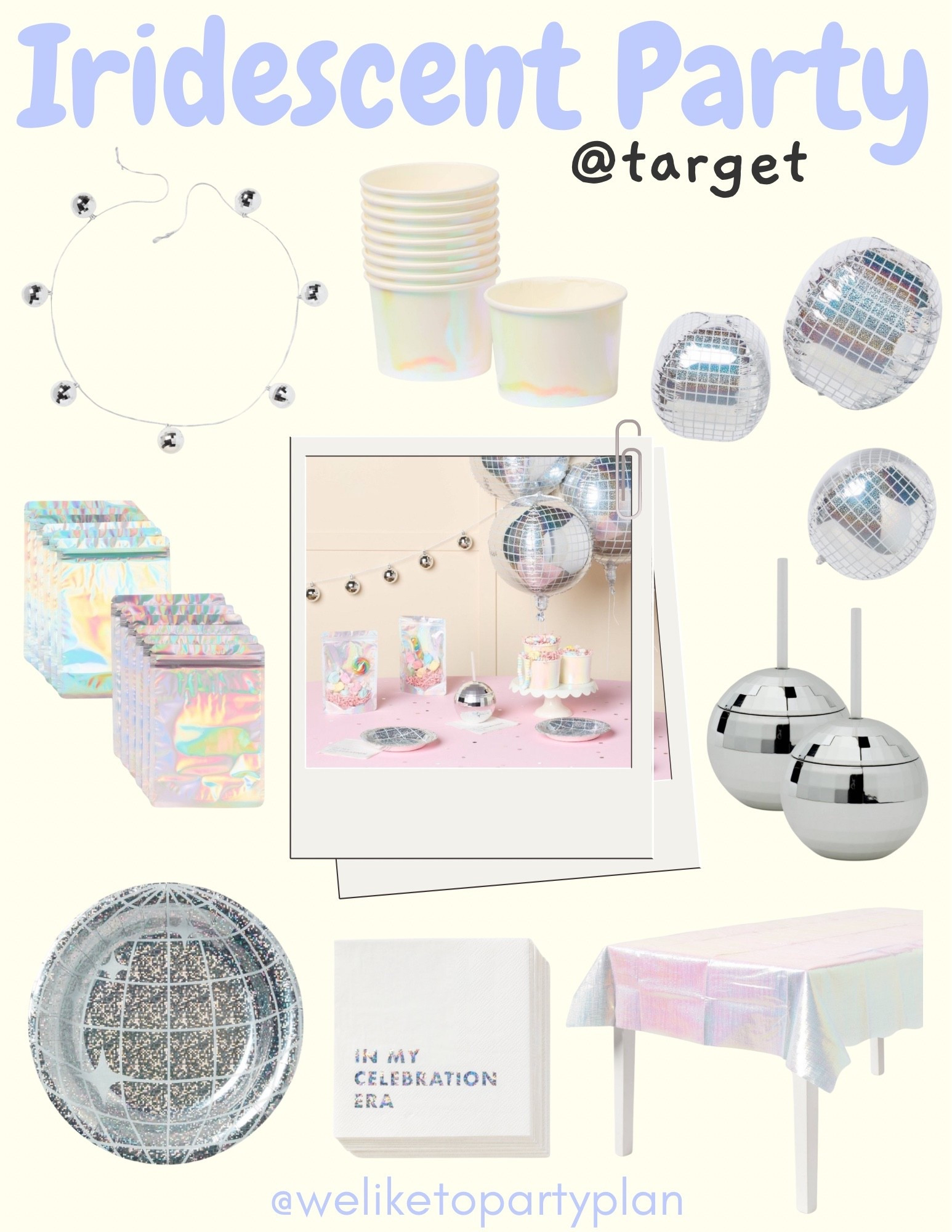 Iridescent Party Supplies @ Target 🎯