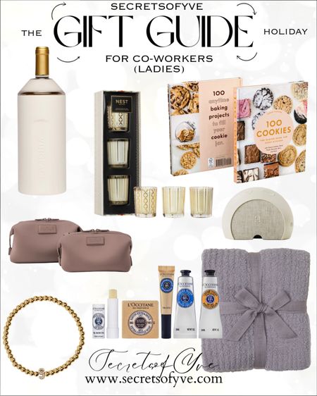 Secretsofyve: holiday gift guide for co-workers (ladies edition)! You could also add some of these items to your wishlist. I love the bracelet you can personalize and the multifunctional home décor cookbook.
#Secretsofyve #LTKfind #ltkgiftguide
Always humbled & thankful to have you here.. 
CEO: PATESI Global & PATESIfoundation.org
 #ltkvideo #ltkhome @secretsofyve : where beautiful meets practical, comfy meets style, affordable meets glam with a splash of splurge every now and then. I do LOVE a good sale and combining codes! #ltkstyletip #ltksalealert #ltkeurope #ltkfamily #ltku #ltkfindsunder100 #ltkfindsunder50 #ltkover40 #ltkplussize #ltkmidsize #ltktravel #ltkworkwear #ltkparties secretsofyve

#LTKbeauty #LTKHoliday #LTKSeasonal