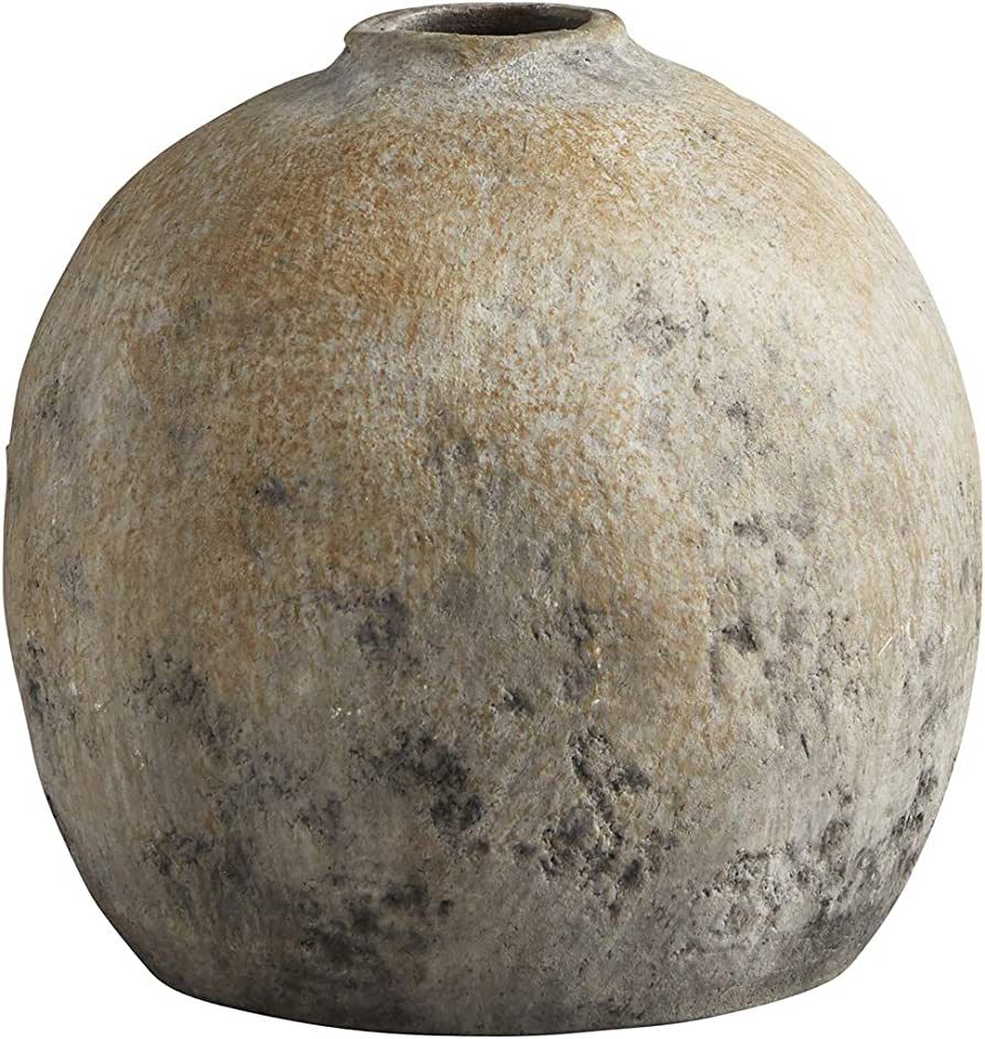 47th & Main Textured Ceramic Bud Vase, Small, Beige | Amazon (US)