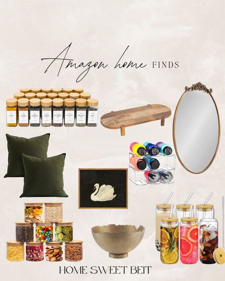 Amazon home finds!

Mirror, pillows, pantry, organizing, spice jars 

#LTKHome #LTKSaleAlert #LTKStyleTip