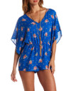 Click for more info about Floral Print Kimono Sleeve Romper