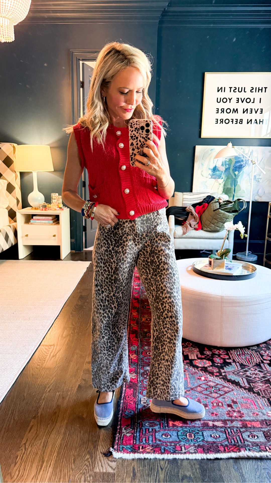 still warm but want to make it feel like fall?! this outfit will work!! wearing small in vest and size 24 in denim • 

#LTKSeasonal #LTKStyleTip #LTKFindsUnder100