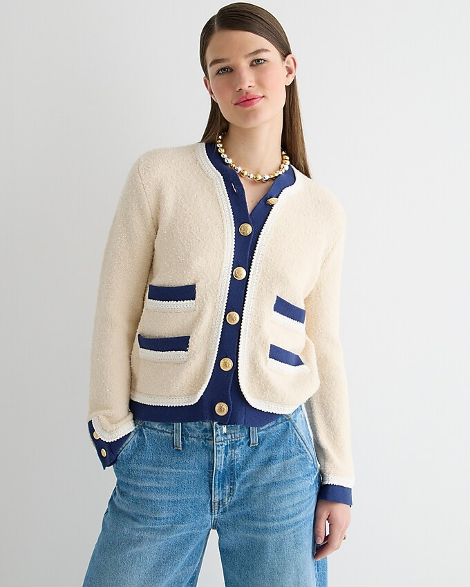 Textured bouclé lady jacket | J. Crew US