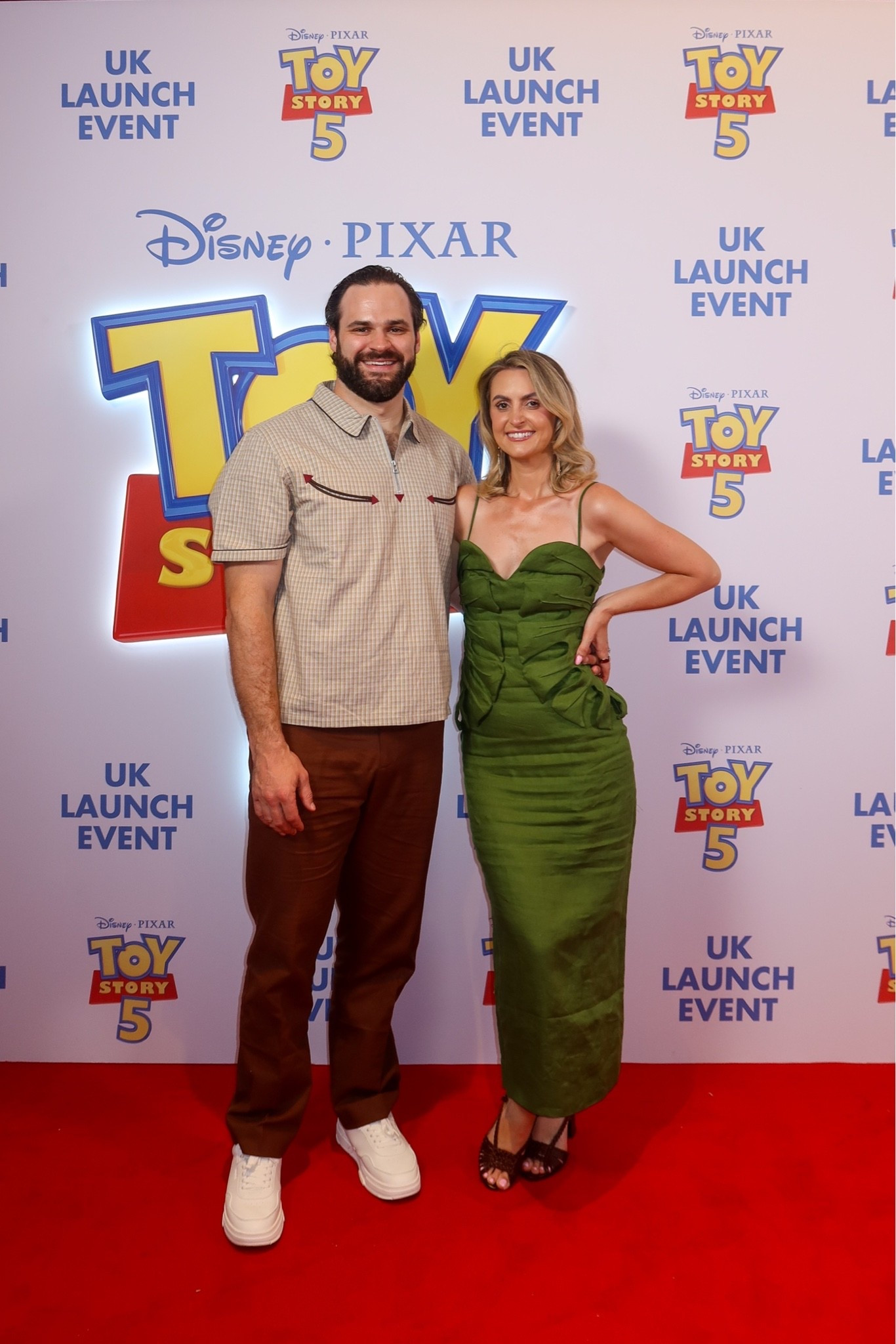 Kyle and I went to the Toy Story 5 premiere and here are our outfits. I would size down for the farm rio dress. The shoes were SO COMFY - perfect for a long wedding guest dress shoe!

#LTKuk #LTKspring #LTKwedding