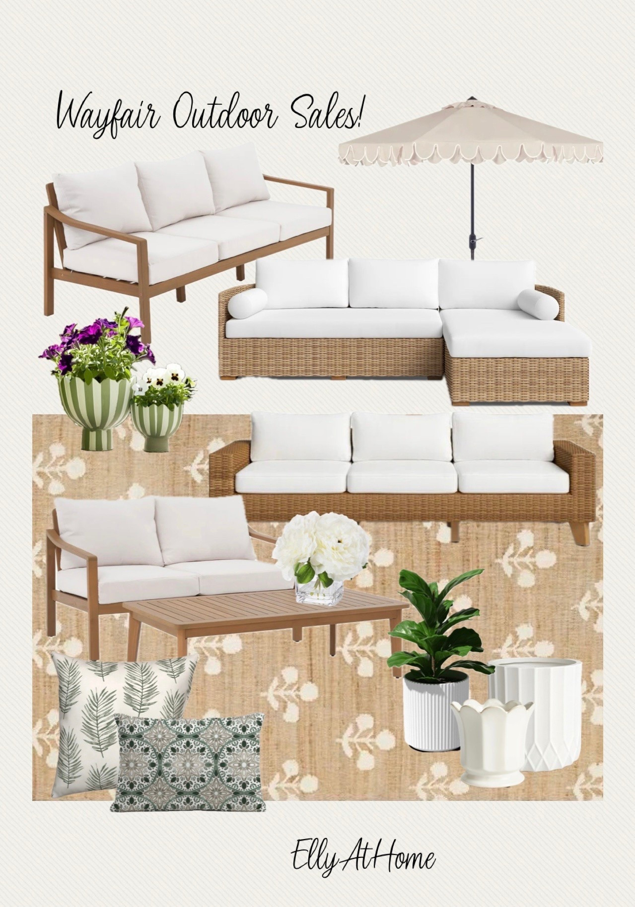 Early Memorial Day outdoor sales at Wayfair! Shop outdoor furniture seating, area rugs, planters, umbrellas, throw pillows and more outdoor finds! @Wayfair  #wayfair #wayfaircreator

#LTKSeasonal #LTKHome #LTKSaleAlert