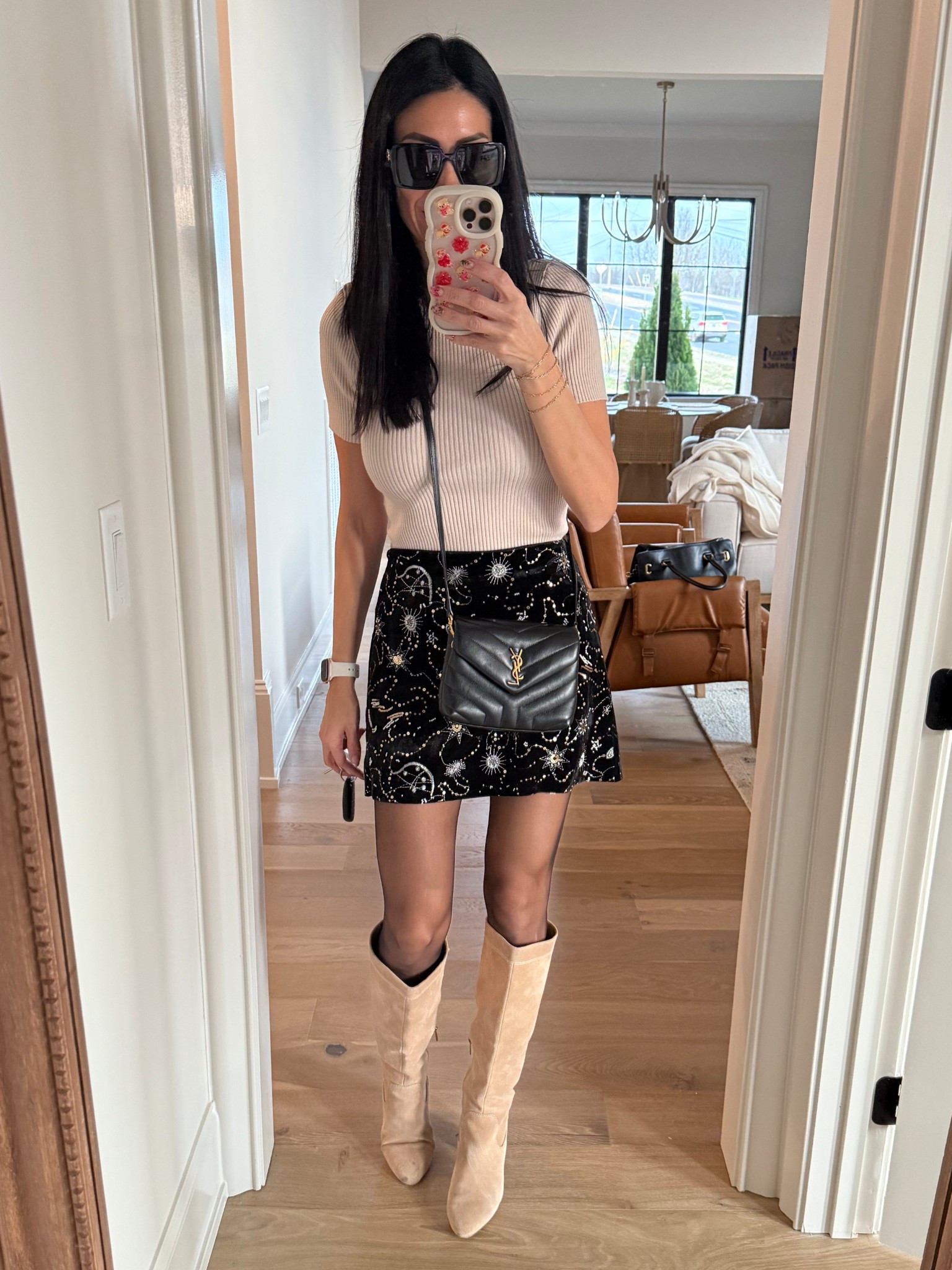 I wore this on Christmas Eve but it’s so appropriate for NYE too! 

#LTKmomlife #LTKSeasonal #LTKootd