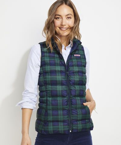 Blackwatch Channeled Puffer Vest | vineyard vines