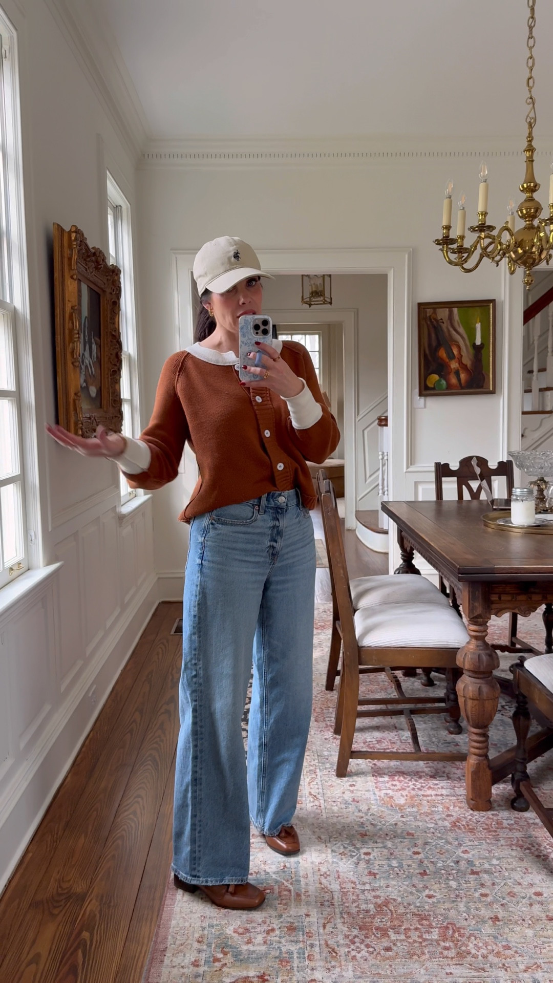 A super easy to throw on outfit for a winter day! These jeans are my absolute favorite - they fit like a glove and they’re on sale right now! Also linking this anthro style cardigan that I’m loving to style!

#amazonfashion

Amazon fashion. American eagle jeans AE jeans. Flattering straight leg jeans. Trendy winter style. Trending ruffle socks. Amazon ruffle socks. Chic winter outfit  

#LTKFindsUnder50 #LTKSeasonal #LTKFindsUnder100