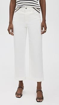 Madewell Women's The Perfect Vintage Wide-Leg Crop Jeans | Amazon (US)