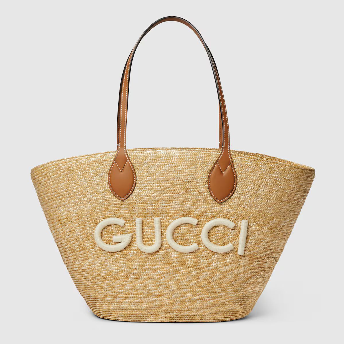 Medium tote bag with Gucci patch | Gucci (UK)