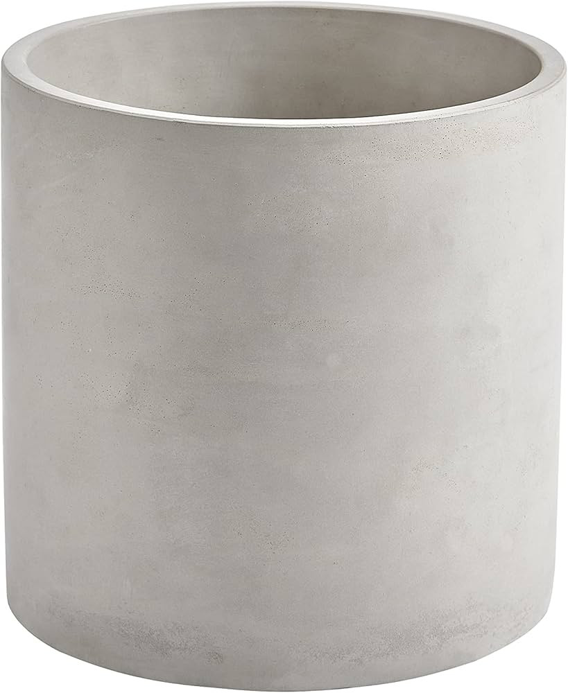 Lartzell Plant Pots, 7.7 Inch Planters for Indoor Plants, Grey Cement Flower Pot with Drain Hole,... | Amazon (US)