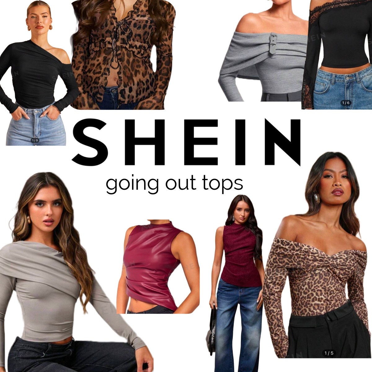 SHEIN going out tops! #shein