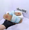 Women Sandals Woody Mules Brand Slipper Slide Sandal Fahsion Deisgner Lady Lettering Fabric Outdo... | DHGate