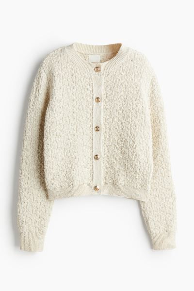 Textured-Knit Cardigan | H&M (US + CA)