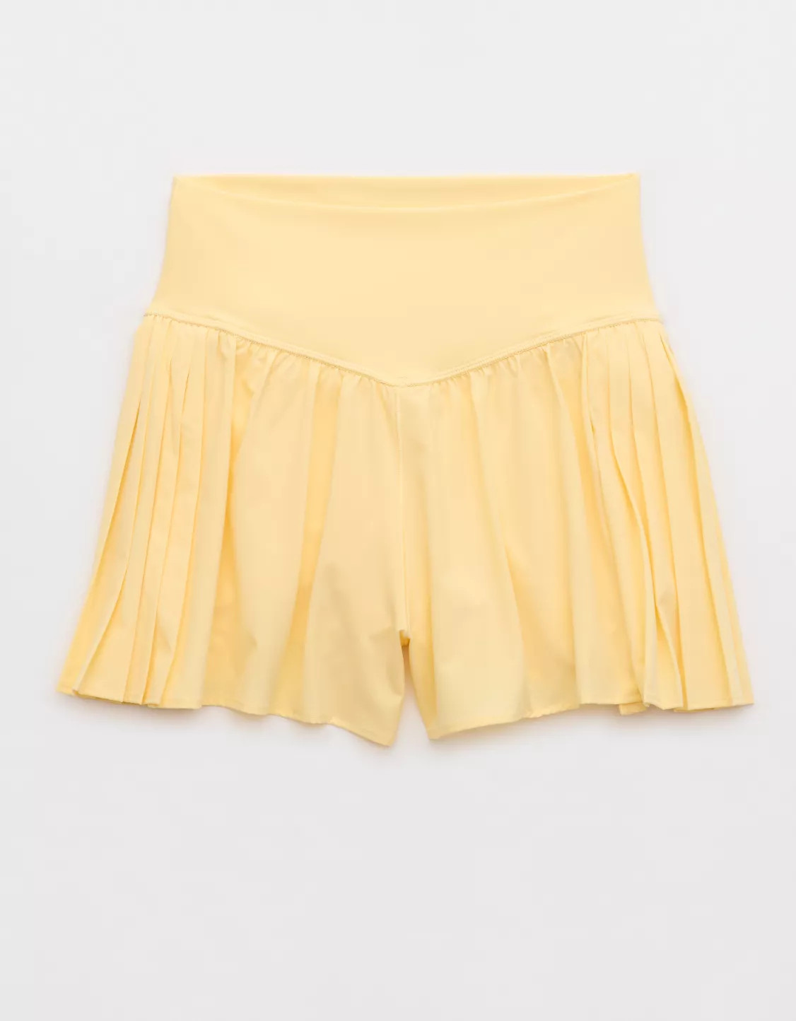 OFFLINE By Aerie Real Me Pleated Flowy Short | Aerie