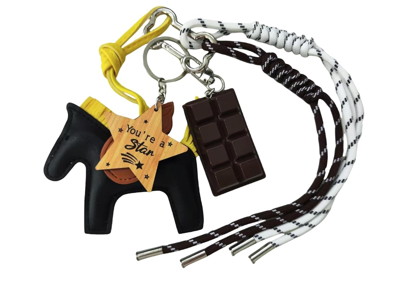 Designer Rope Bag Charms for Handbag Y2k Accessories Purse Charm Hanging Ornament Backpack Charm ... | Amazon (US)