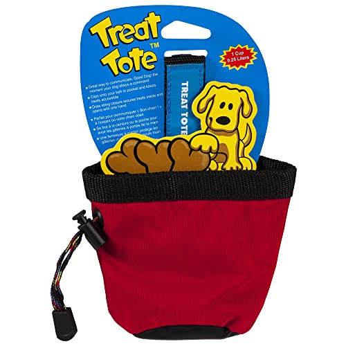 Chuckit! Treat Tote Dog Treat Pouch for Puppy Training, 1 Cup Capacity, Assorted Colors | Amazon (US)