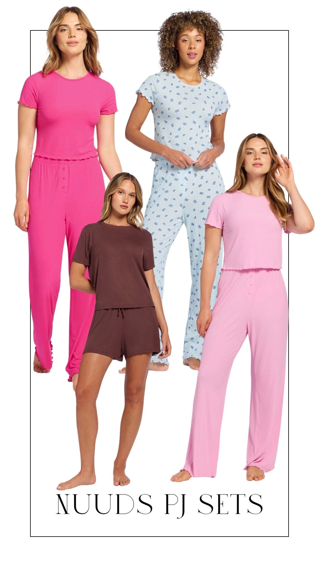 Loving these cozy NUUD pj sets 

#LTKPlusSize #LTKOver40 #LTKMidsize