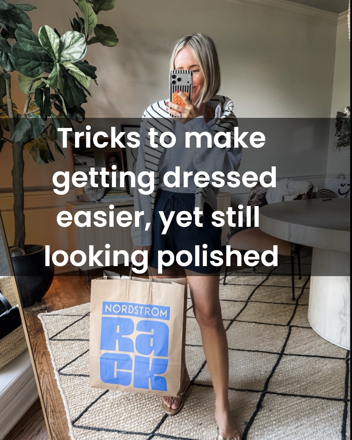 Let’s get ready for Summer with some of my go to tips and tricks for getting dressed with little effort but still looking like I tried! I found some amazing budget friendly pieces @nordstromrack that will be on serious repeat! #nordstromrackpartner #rackscore
comment shop for links