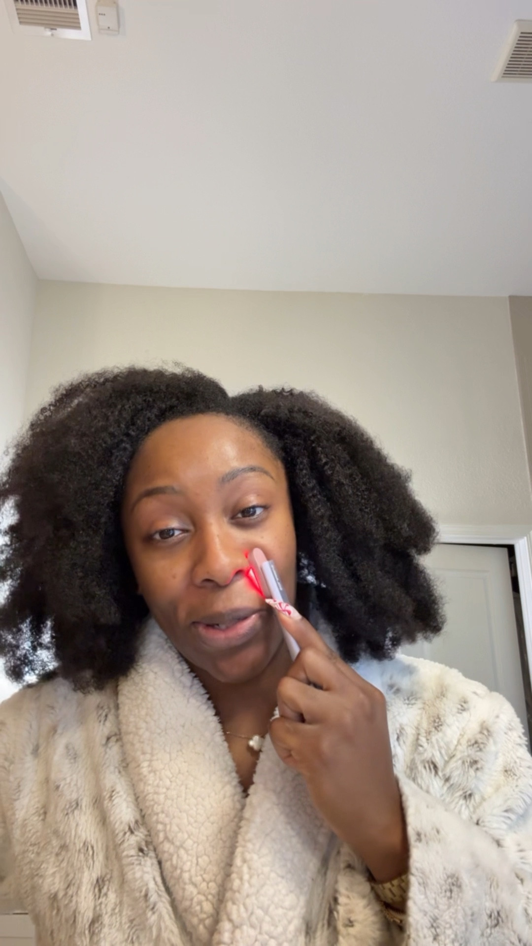 Red light therapy is perfect for every day. Use to reverse the signs of aging and help your skin look like you are glowing from within. If you are not a fan of the red light therapy mask pushing against your face like me you will love the solawave wand. I’ve been using it for over six months and notice a difference.

#LTKOver40 #LTKBeauty #LTKWatchNow