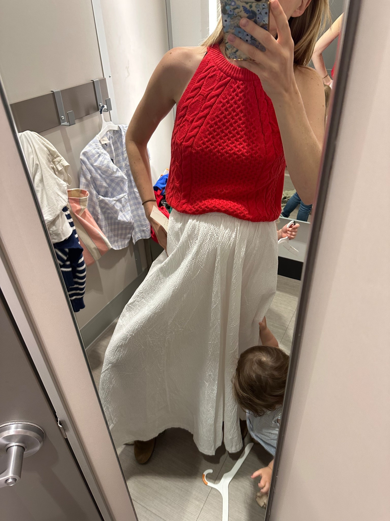 this red knit tank and white skirt are both 10/10!! 

#LTKFindsUnder50 #LTKFindsUnder100 #LTKU