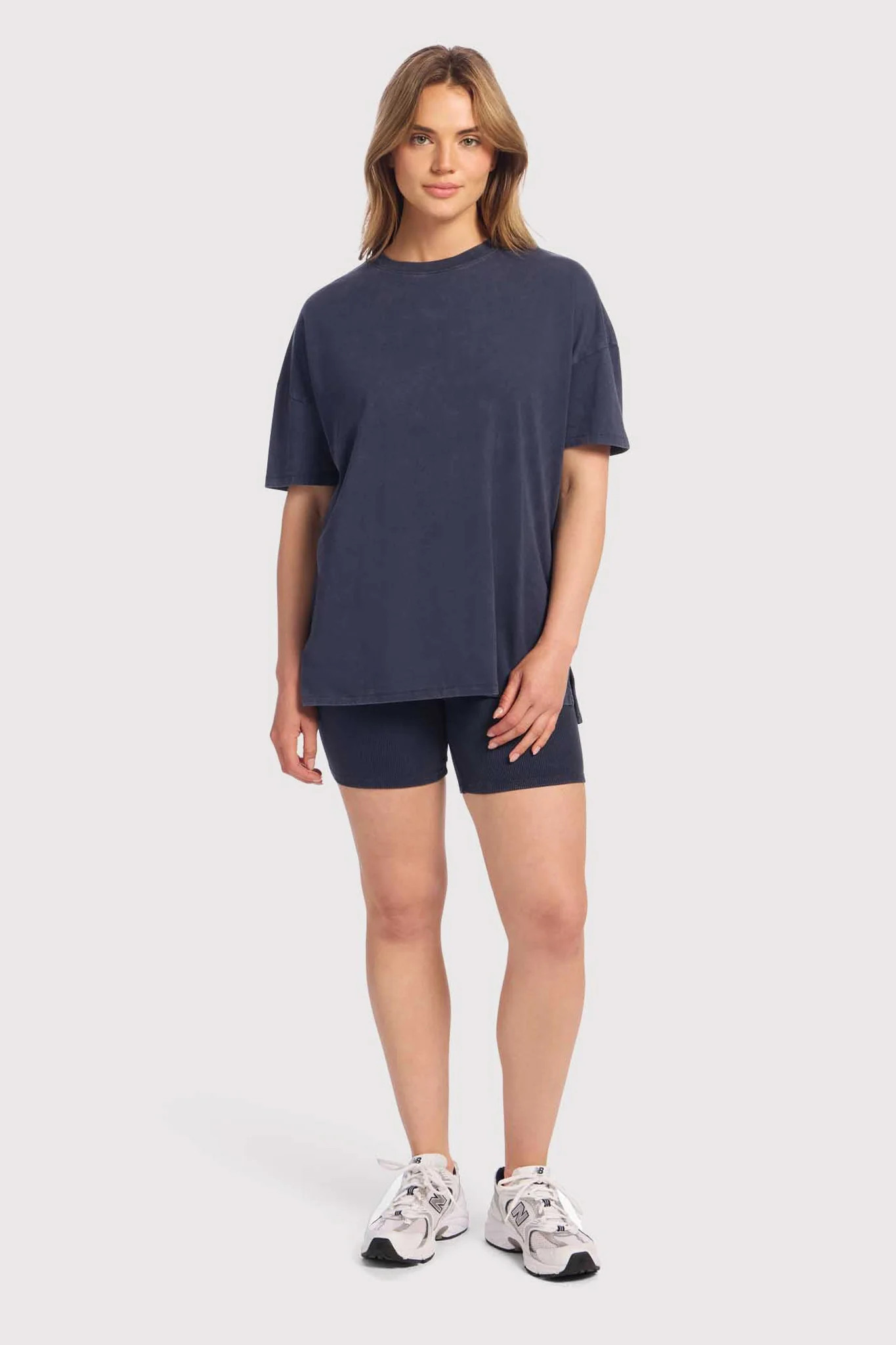 Ribbed Biker Short Set | nuuds