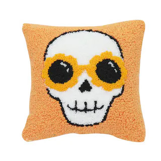 Skull with Sunglasses Throw Pillow by Ashland® | Michaels | Michaels Stores