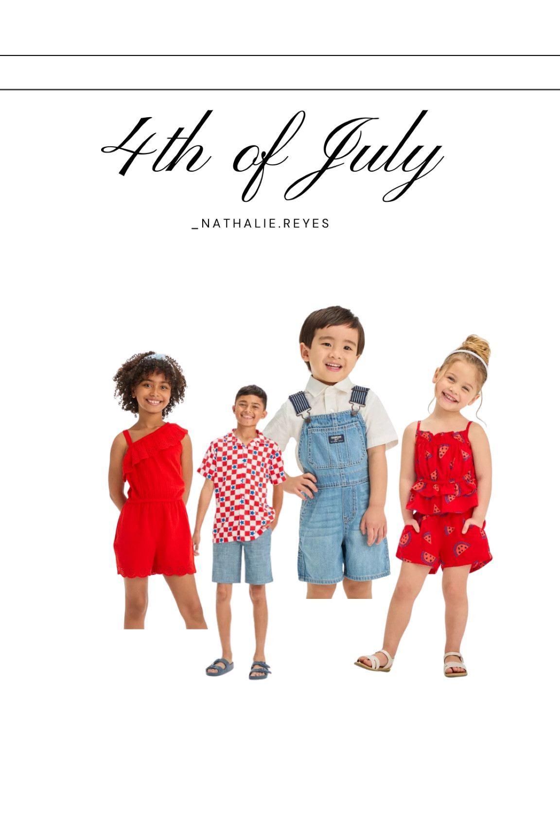 4th of July outfits❤️🍒

#LTKFamily #LTKKids #LTKBaby