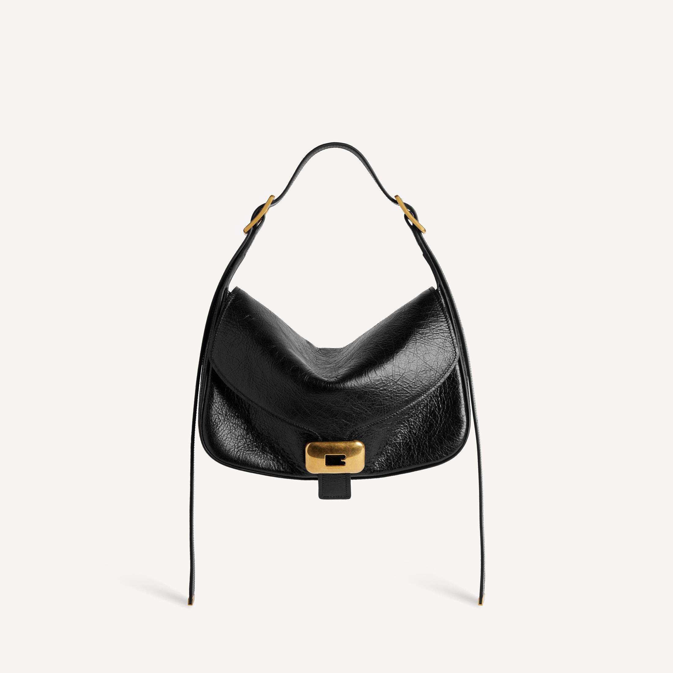 Balenciaga Clicca Shoulder Bag Medium - Black - Women | Balenciaga