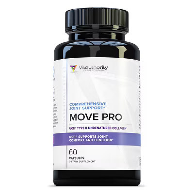 Move Pro Comprehensive Joint Capsules Supplement, Type III Undenatured Collagen for Joint Comfort & Function, Vitauthority, 60ct | Target